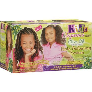 Africa's Best Kids Originals Olive Oil Ultra-Gentle Hair Softening System - ANNS BEAUTY SUPPLY